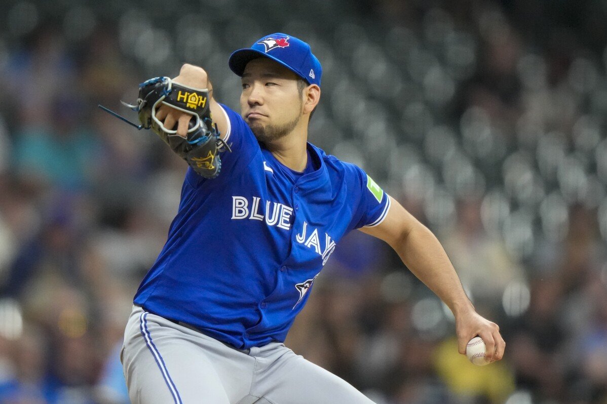 Kikuchi, empat reliever Blue Jays gabung untuk menutup Brewers 3-0